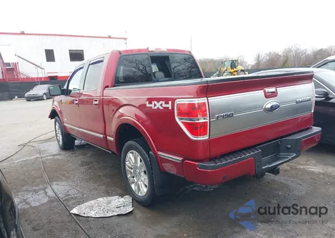 2013 Ford F-150 Platinum z USA, uszkodzony, nr VIN 1FTFW1ET9DFA87627